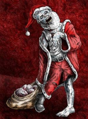 Babbo Natale Zombi.The Walking Christmas Di Alessandra Daniele Punk4free Anarcoposer Punk Hardcore Magazine