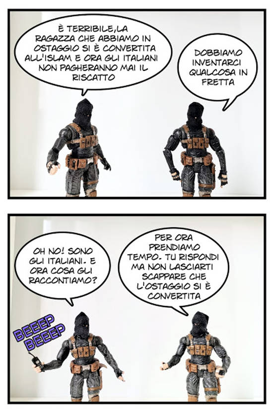 Figures In Action - La Via Di Damasco 2