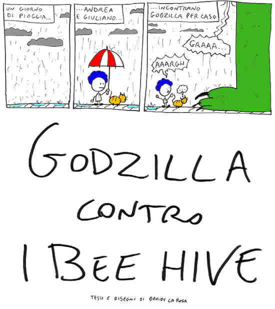 Mulholland Dave - Godzilla Contro I Bee Hive