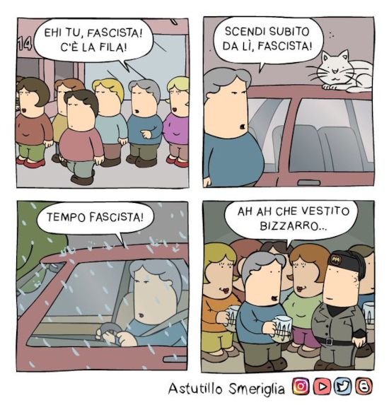 Smeriglia - Fascista!
