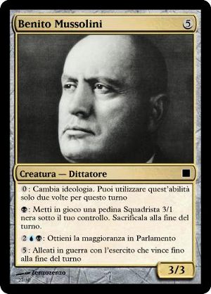 Benito Mussolini Magic