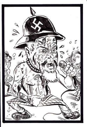 GG Allin Illustrato Da Brian Walsby