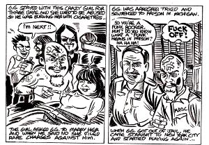 GG Allin Illustrato Da Brian Walsby